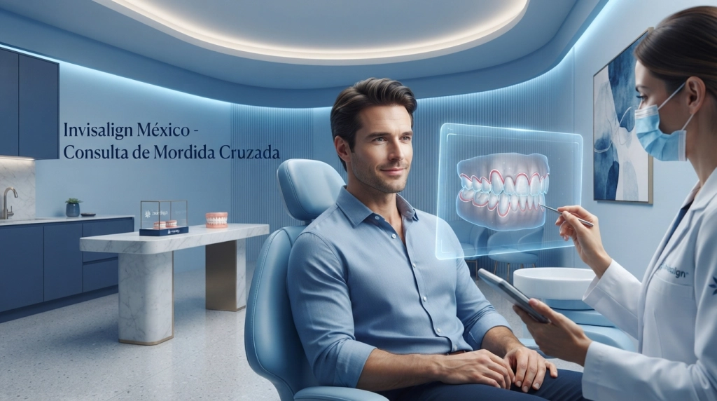 Invisalign Banner mordida Cruzada